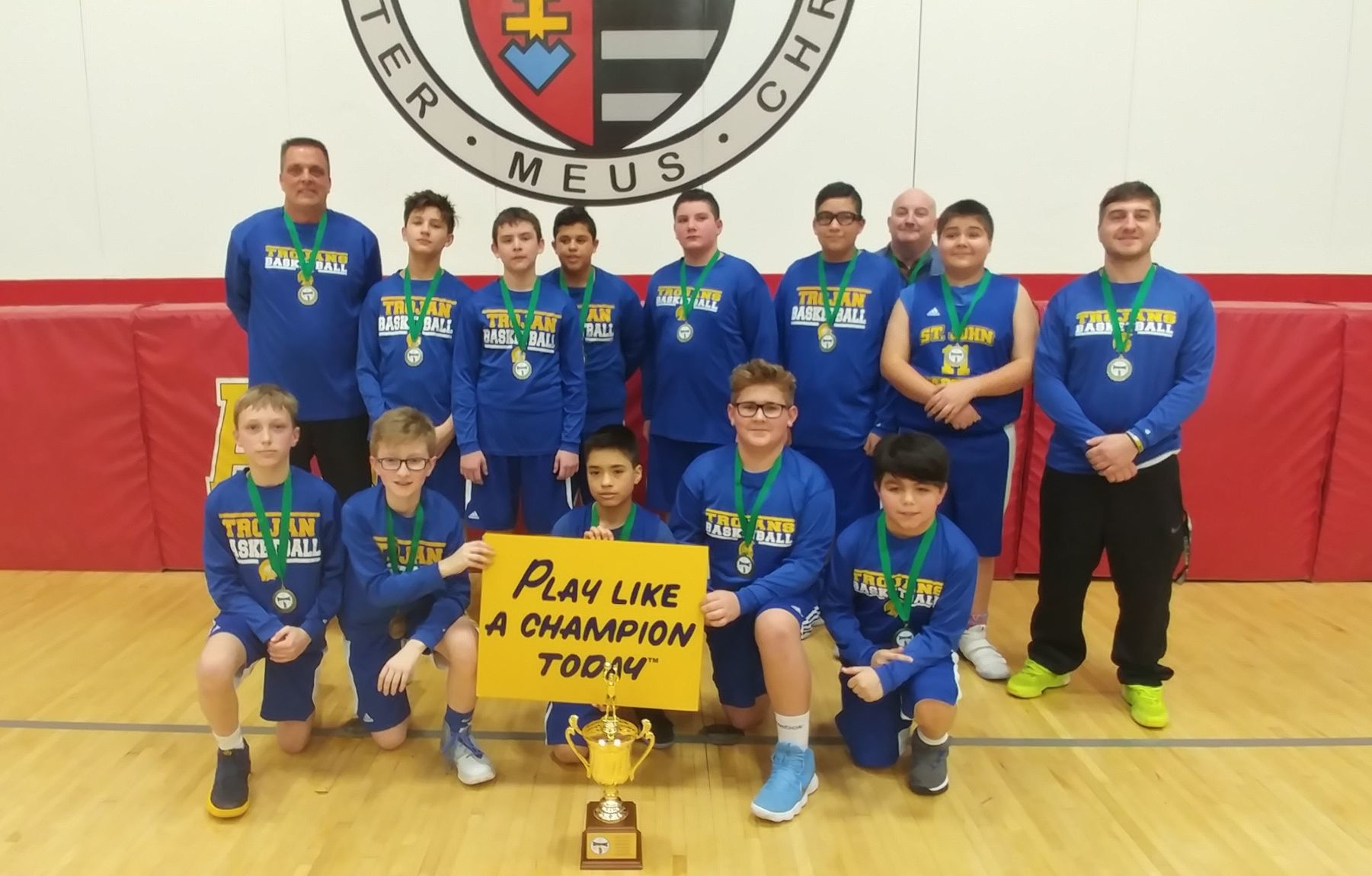 St. John Baptist seventh-graders win basketball title